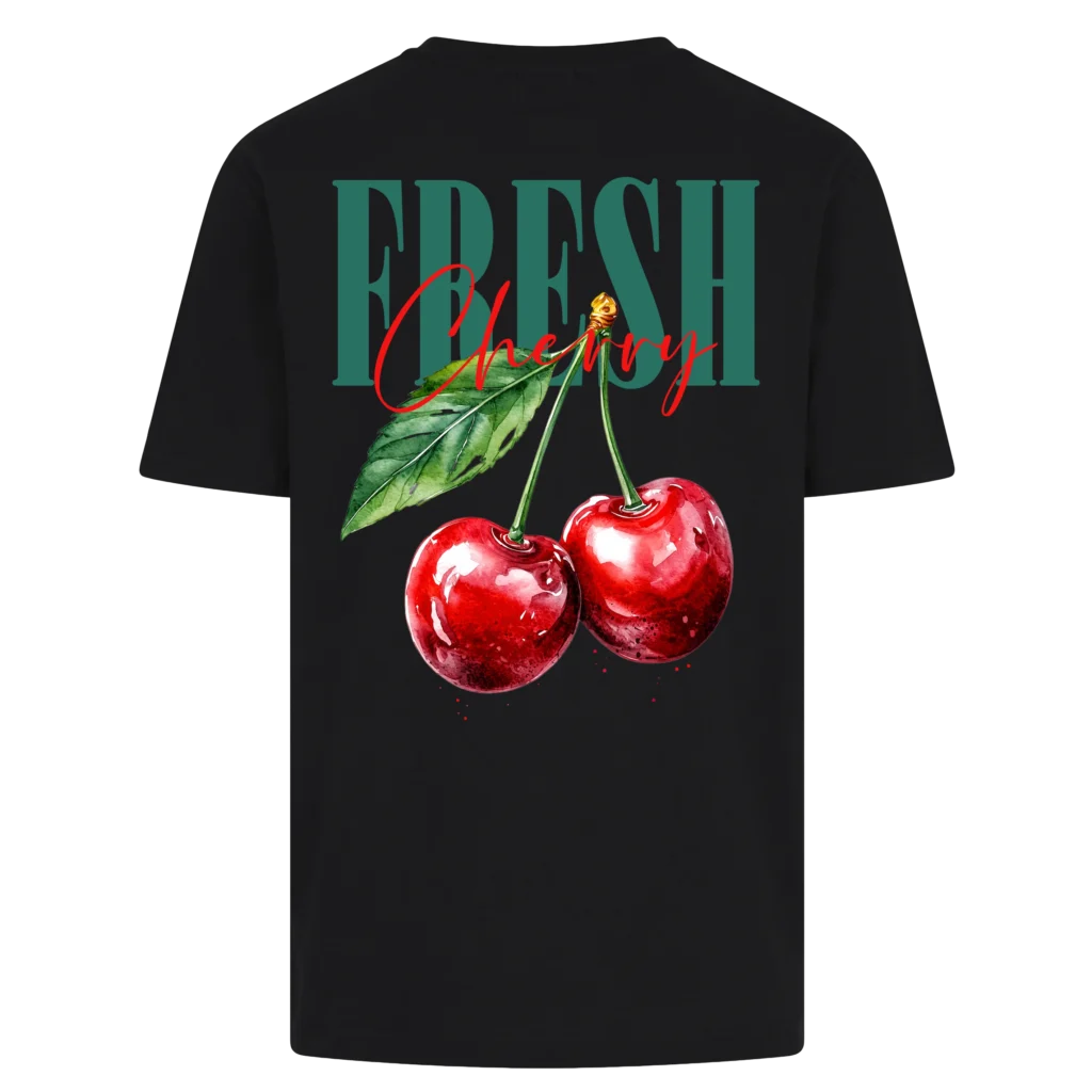 Črna majica Fresh Cherry ZENN
