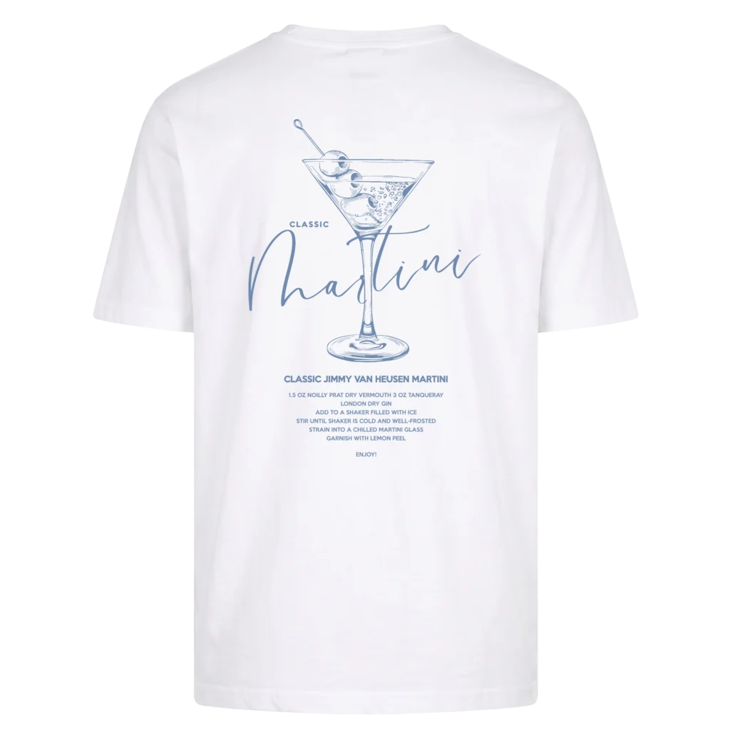 Bela majica Classic Martini ZENN