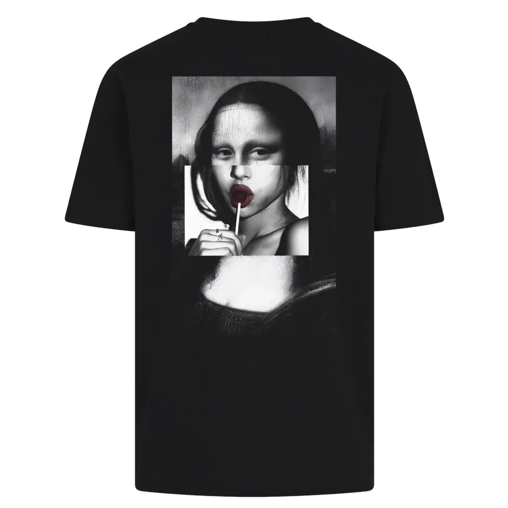 Črna majica Modern Mona ZENN