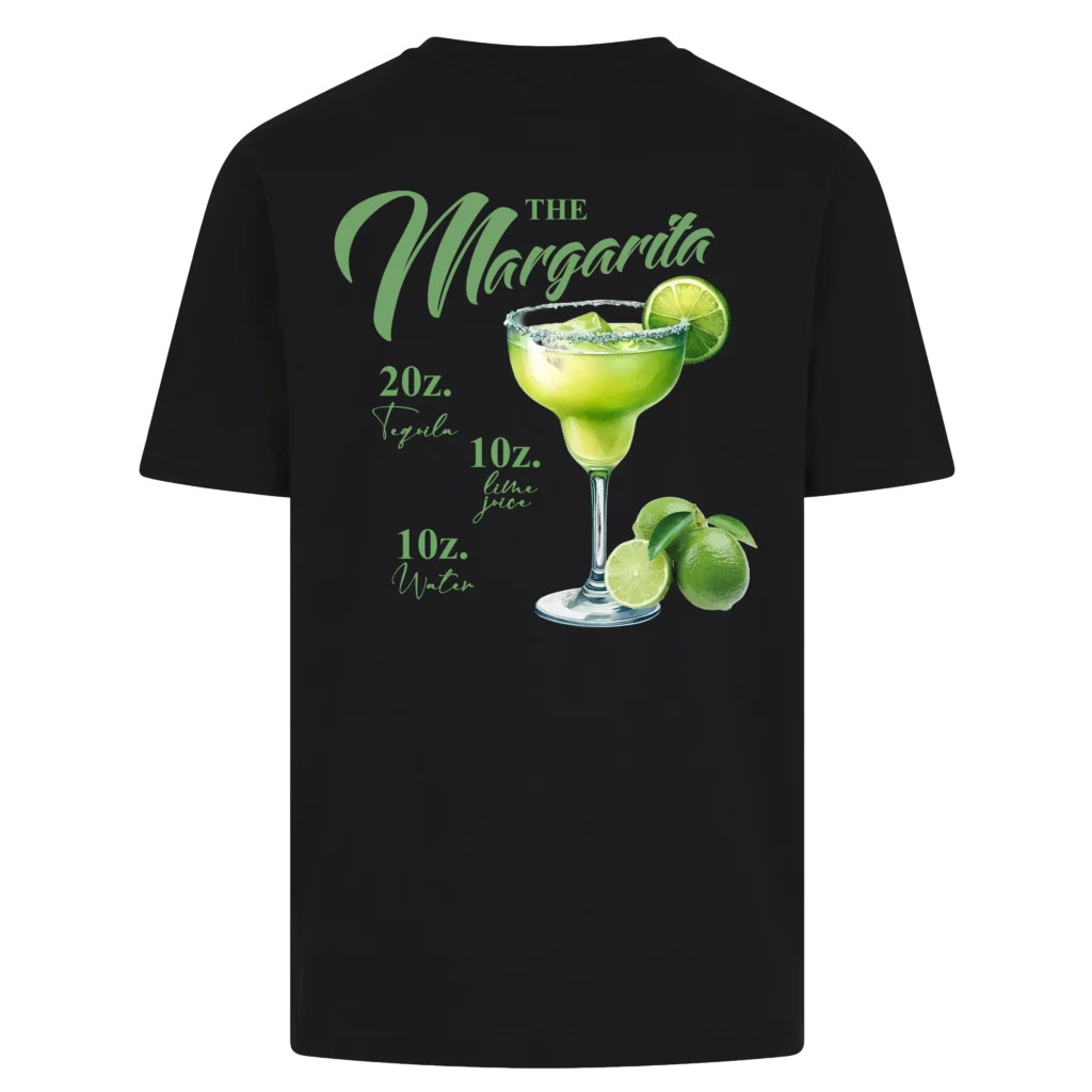 Črna majica The Margarita ZENN