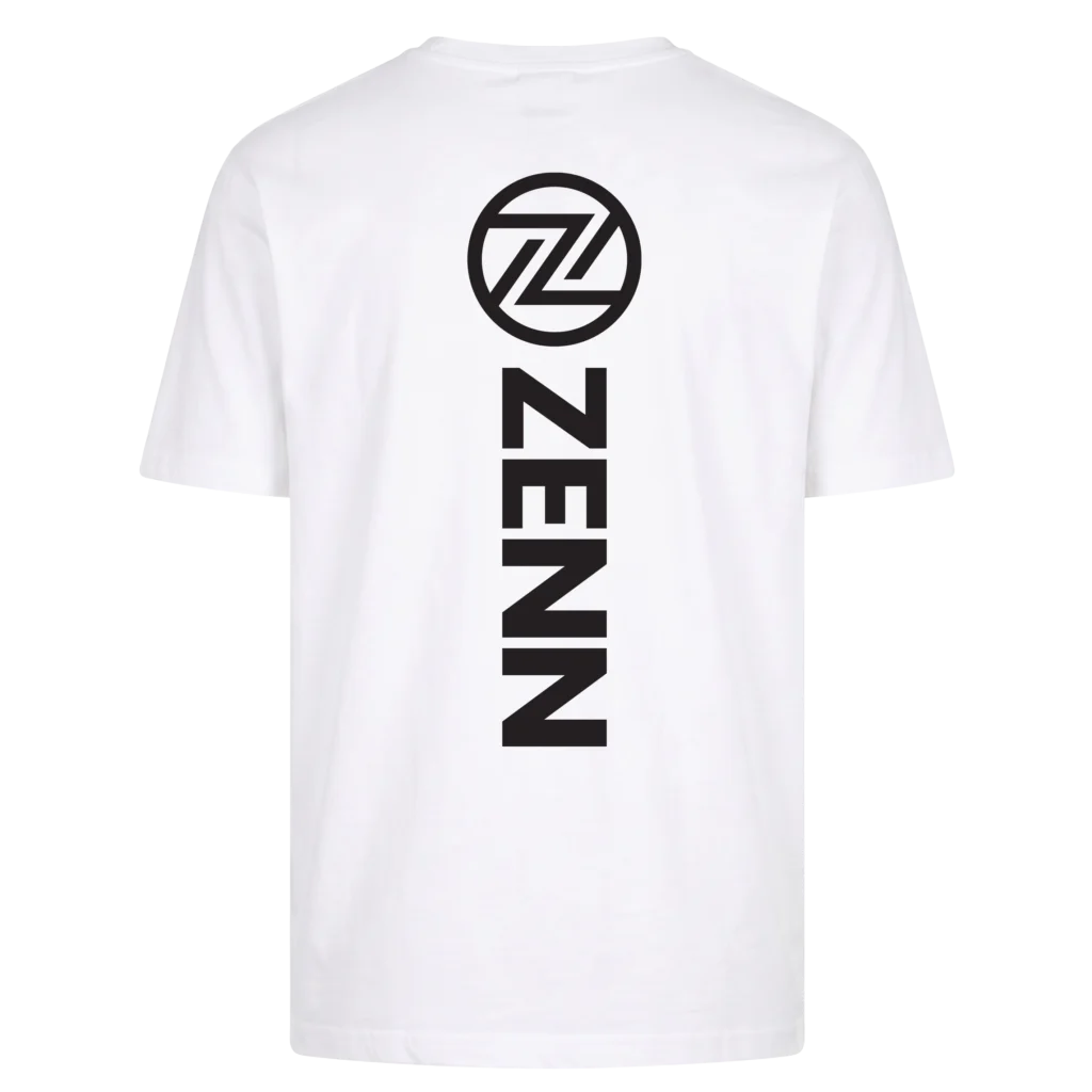 Bela majica ZENN Signature ZENN
